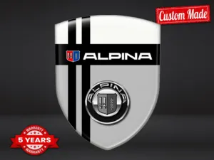 Alpina Adesivi Vetri Auto Sportivi Regolabili Minimali